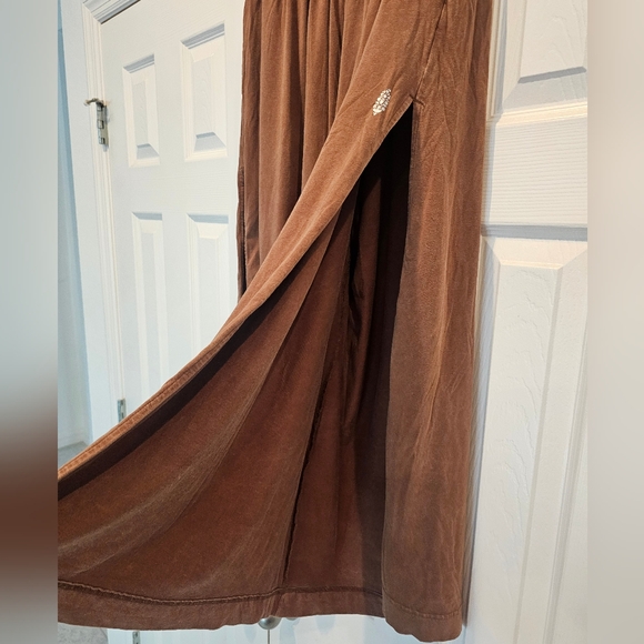 NWOT Hot Shot Slit Wide Leg Pants- Argon Oil - Picture 6 of 12